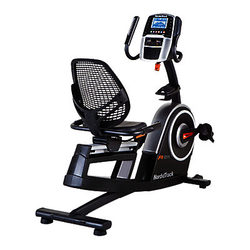 NordicTrack R65 Recumbent Exercise Bike, Grey/Black